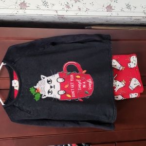 HOST PICK. GUC. Women's 2pc Cozy Secret Treasures Pjs Set